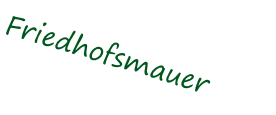 Friedhofsmauer